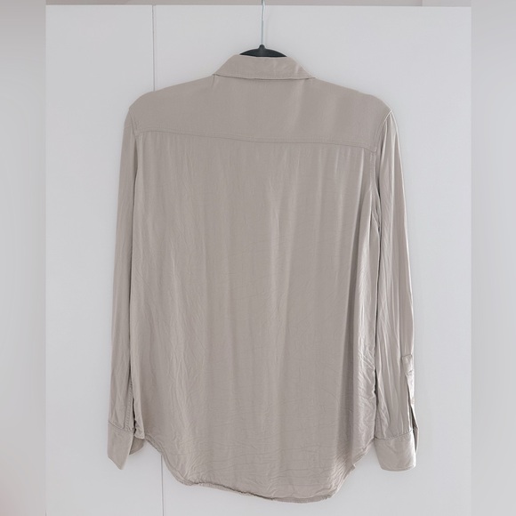 Talula Tan Button Up Shirt - Picture 2 of 3